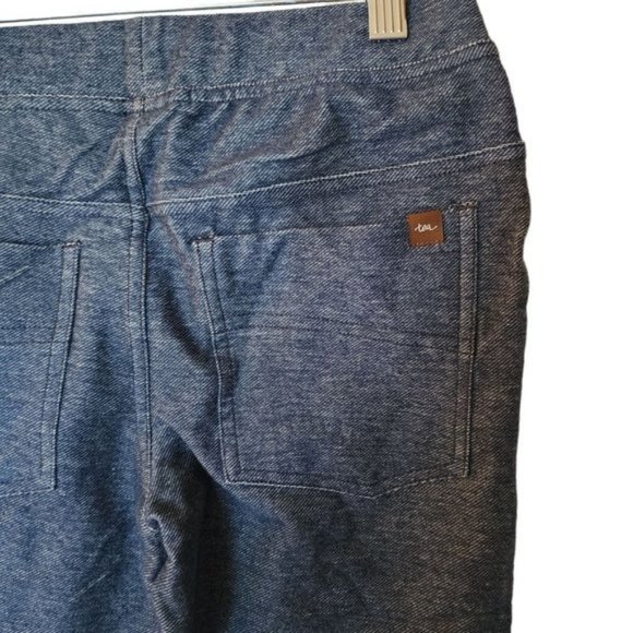 Tea Collection Denim Like Skinny Minny Pants Leggings size 12 Years Kids‎ Girl - Picture 8 of 9